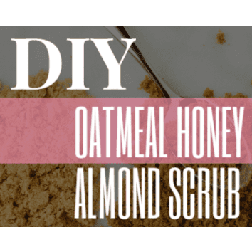 DIY: Oatmeal Honey Almond Sugar Scrub - Banish itchiness in pregnancy now!