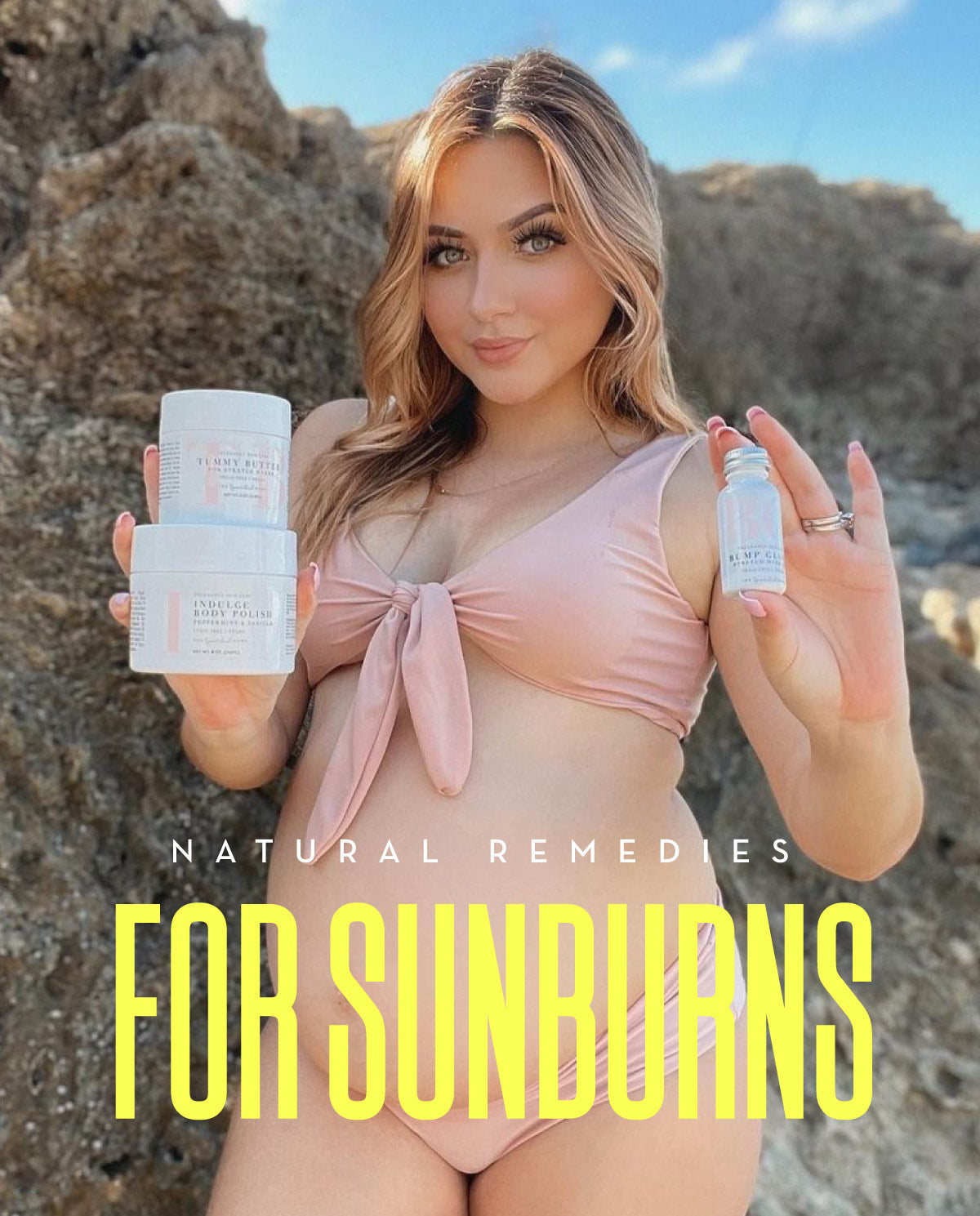 Pregnancy-Safe Sunburn Relief: Aloe, Tamanu, Rosehip + How to Soothe Skin