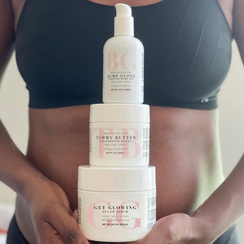 Stretch Mark Removal Glow & Grow Bundle | The Spoiled Mama
