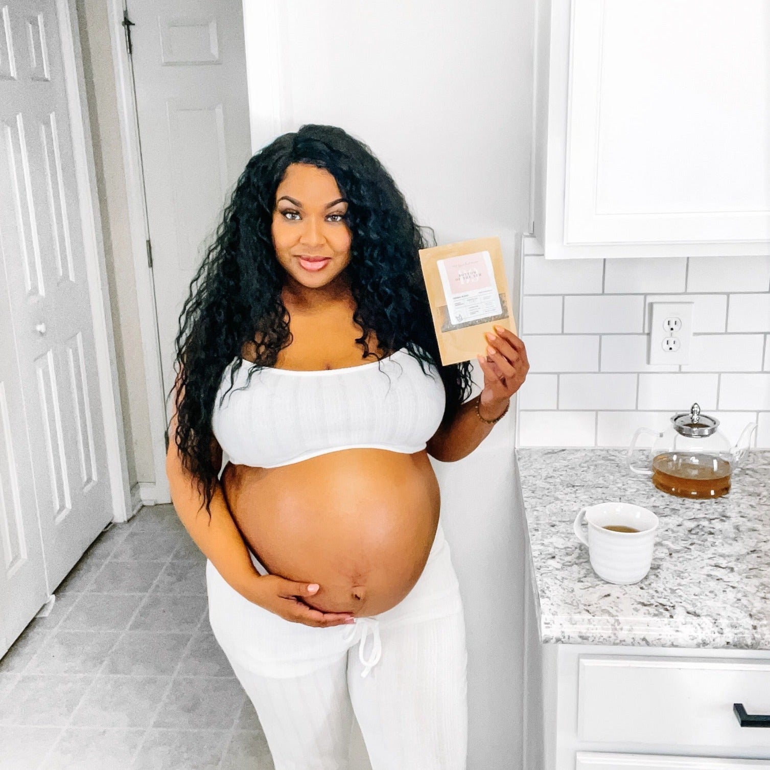 herbal third trimester tea blend