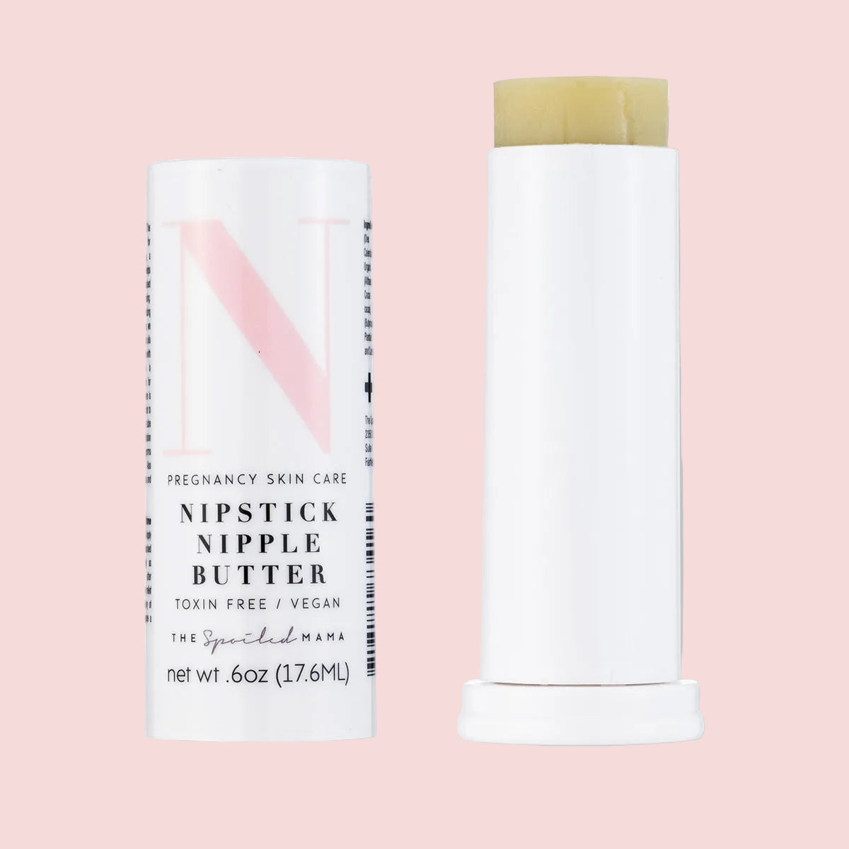Nipstick Nipple Butter on white background