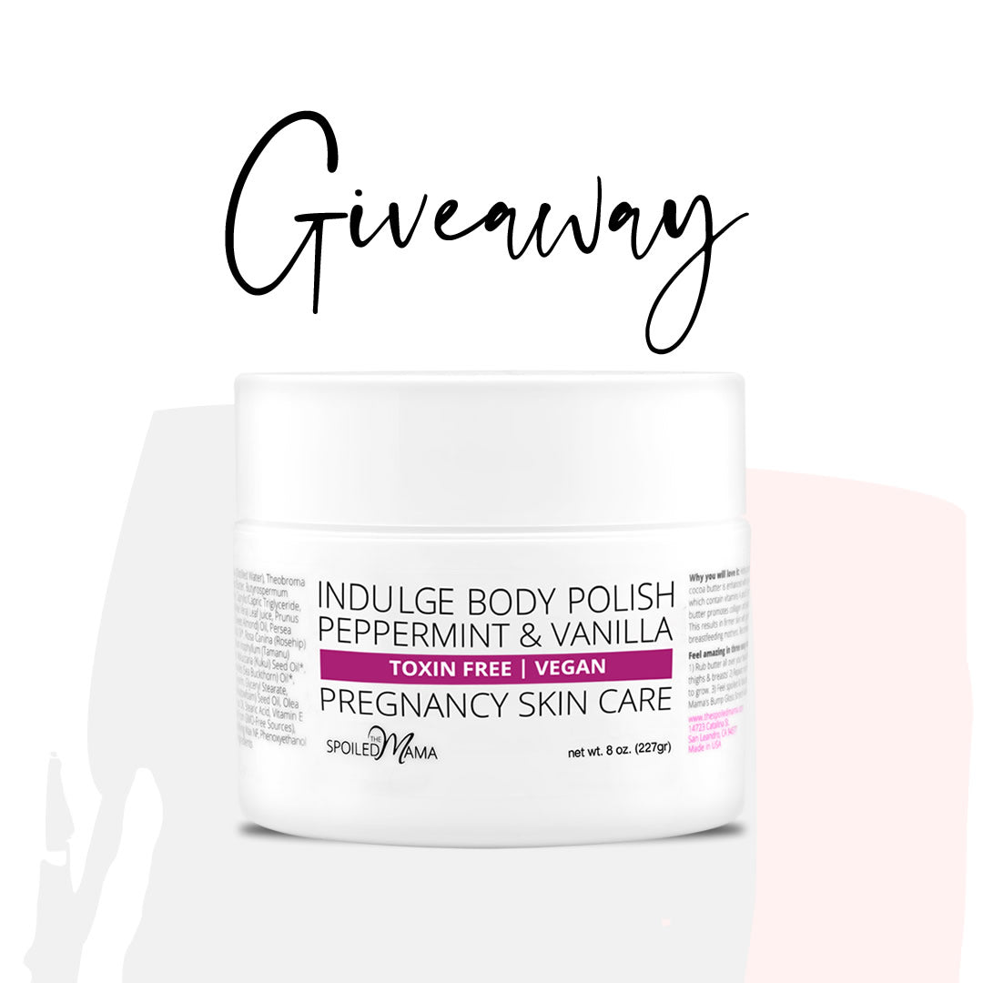 Giveaway: Sugar Scrub for Stretch Mark Prevention