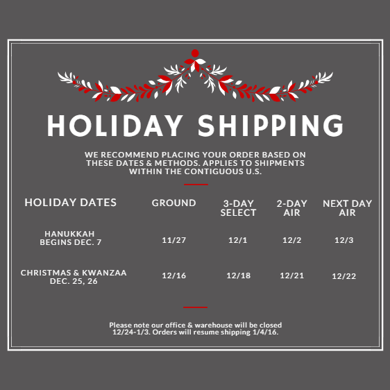 Santa's Delivery Schedule 2015