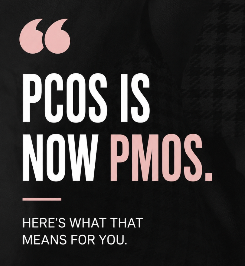 PCOS new name PMOS hormonal health education by The Spoiled Mama