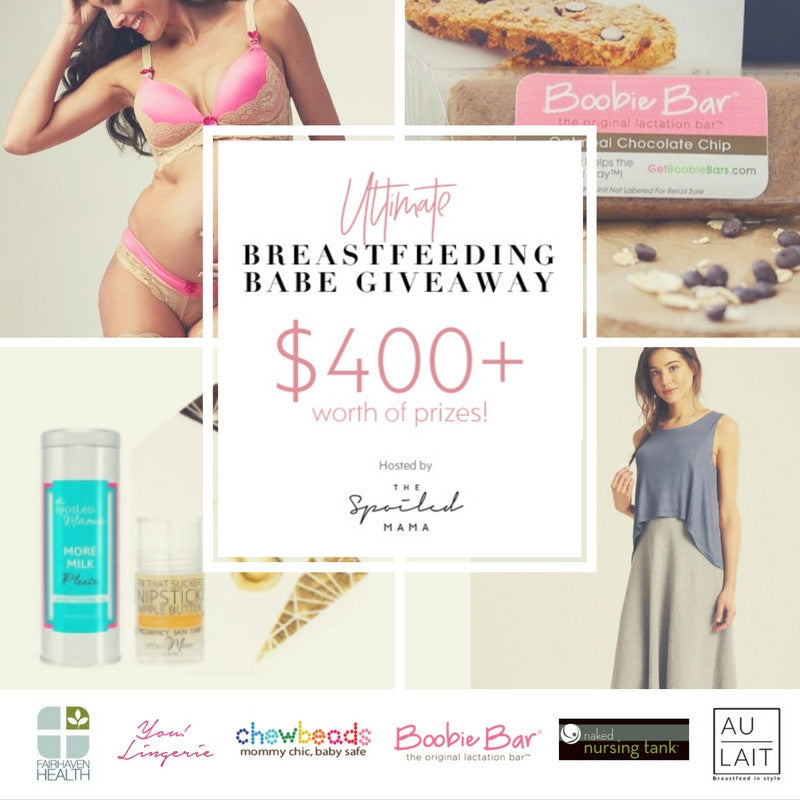 Ultimate Breastfeeding Babe Giveaway - $400 in prizes...Enter Now!