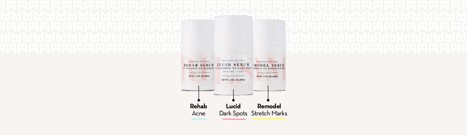 face serums to use while pregnant by The Spoiled Mama