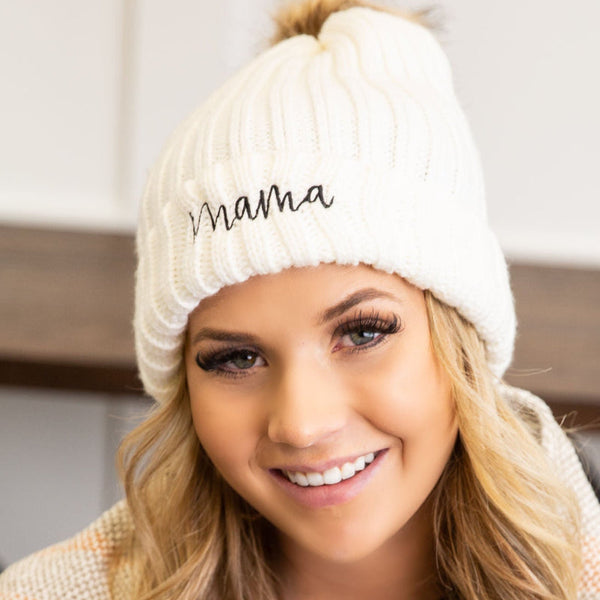 MOTHER The Lucky Charms Beanie Strong as a mother® Beanie - Forest Green – mother hats main image 4