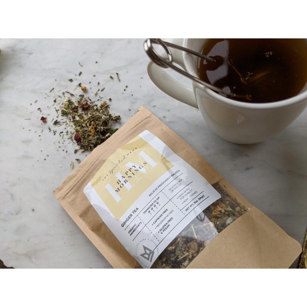 morning sickness ginger herbal tea
